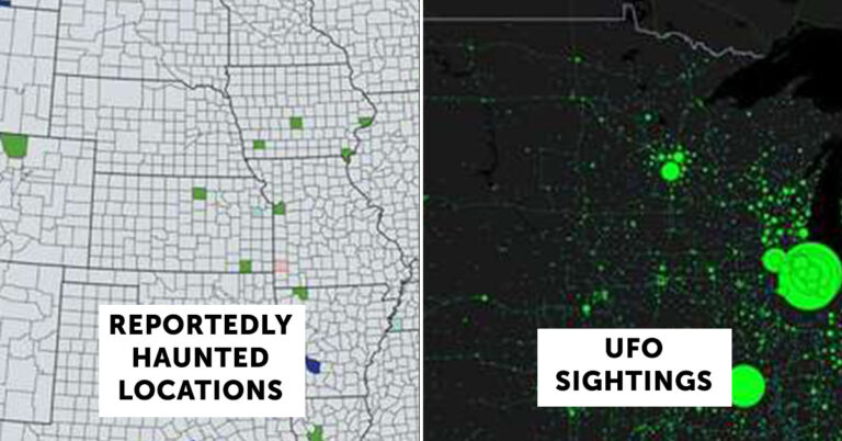 18 Cool US Maps Divide The Country In A Pretty Dark Way