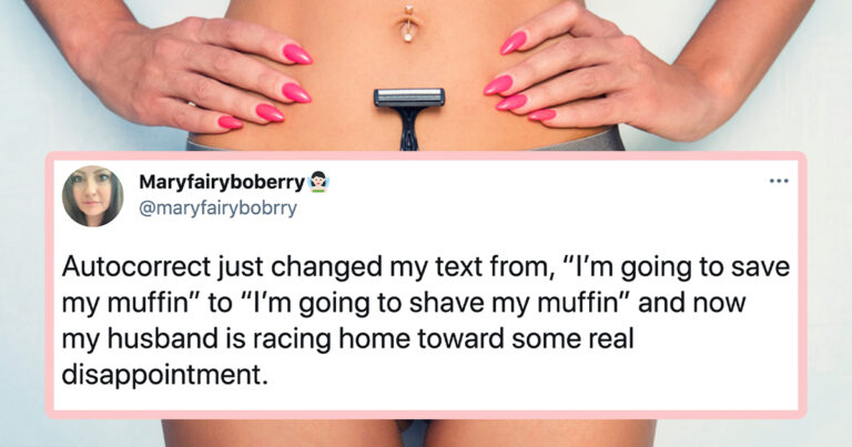 funniest autocorrect fails - i'm gonna shave my muffin - featured image