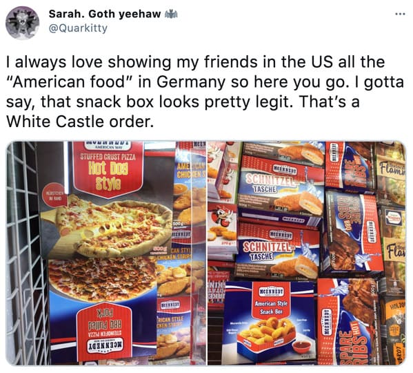 American Foods Products That Look Different Overseas