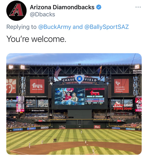 Arizona Diamondbacks on Instagram: Flipped the script. 🔄