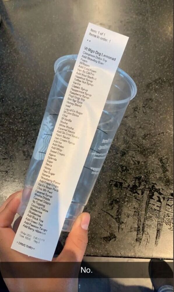 Viral Starbucks Order Has Baristas Sharing The Craziest Orders They’ve