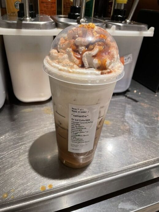 Viral Starbucks Order Has Baristas Sharing The Craziest Orders Theyve Ever Seen 23 Pics