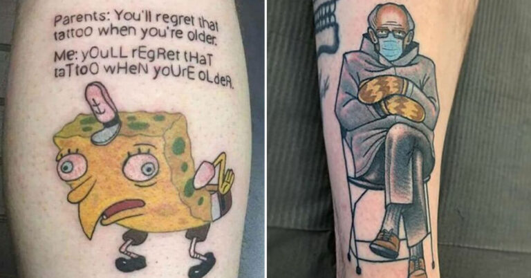 That Tattoo Didn’t Age Well (30 Pics)