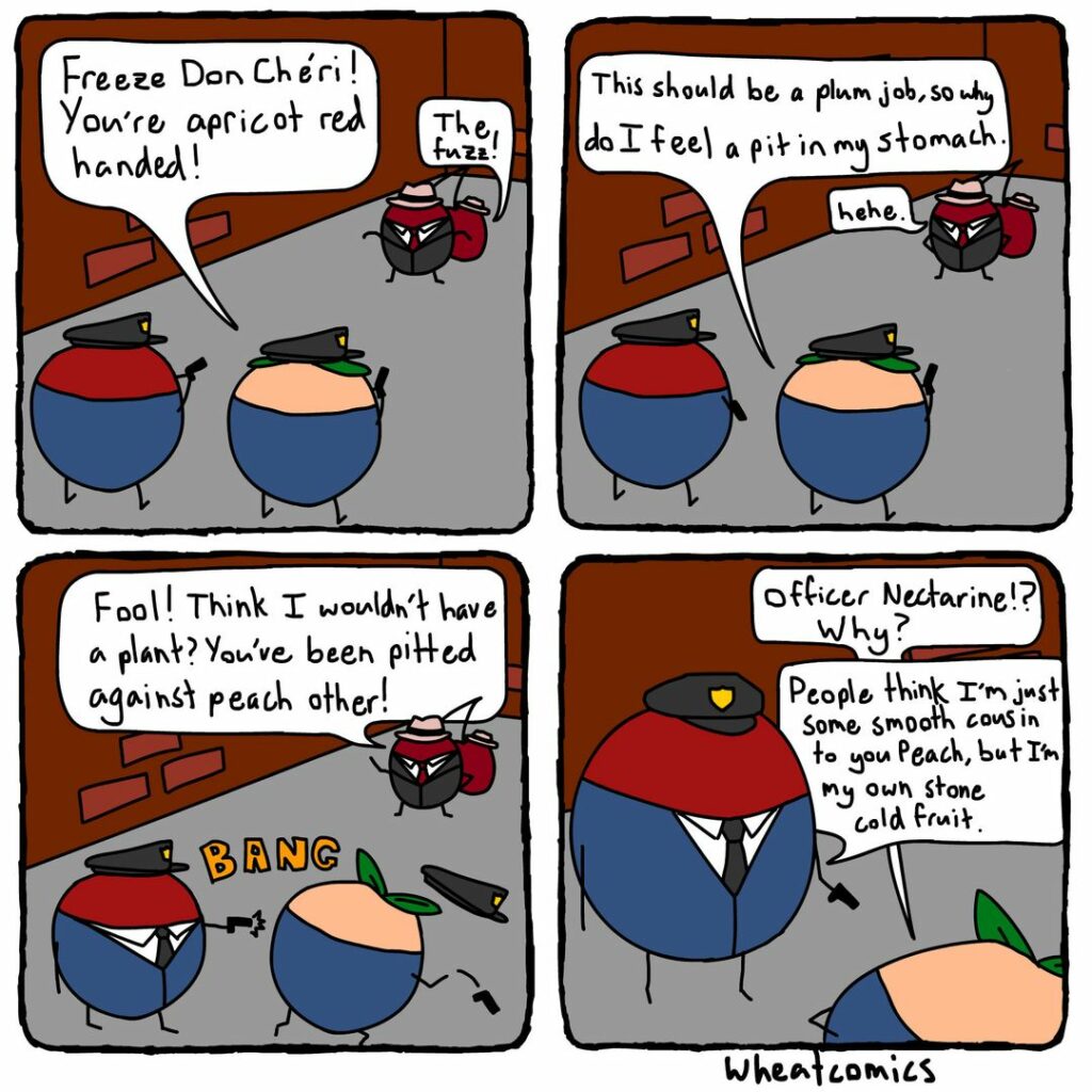 40+ Comics With Silly Jokes And Unexpected Twists From Wheat Comics