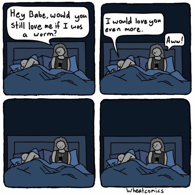 40+ Comics With Silly Jokes And Unexpected Twists From Wheat Comics