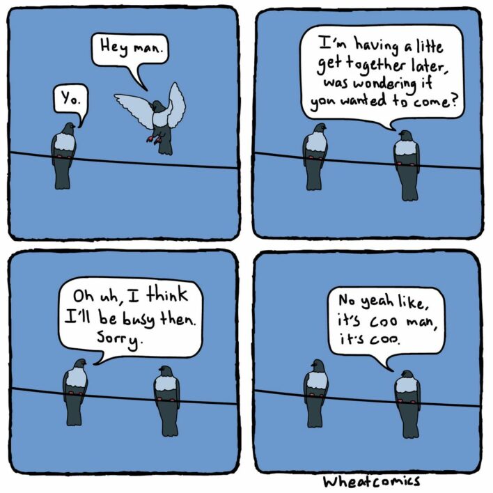 40+ Comics With Silly Jokes And Unexpected Twists From Wheat Comics