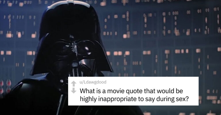 People Are Sharing Movie Quotes That Would Be Inappropriate To Say During Sex (24 Pics)
