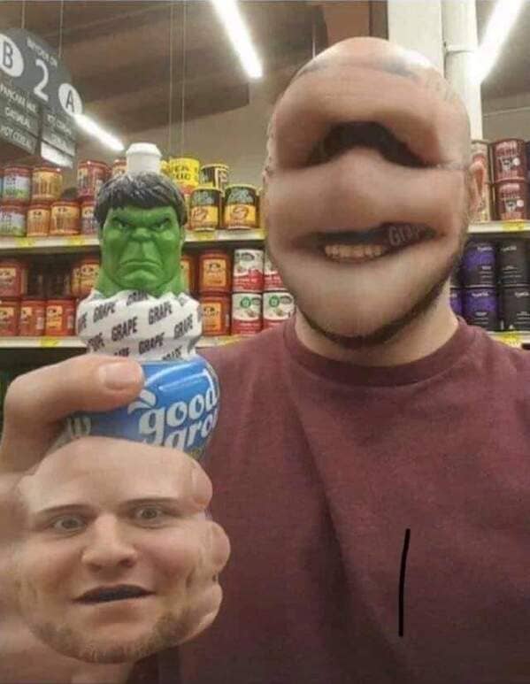 People Share Their Most Hilariously Disturbing Face Swap Fails 25 Pics 