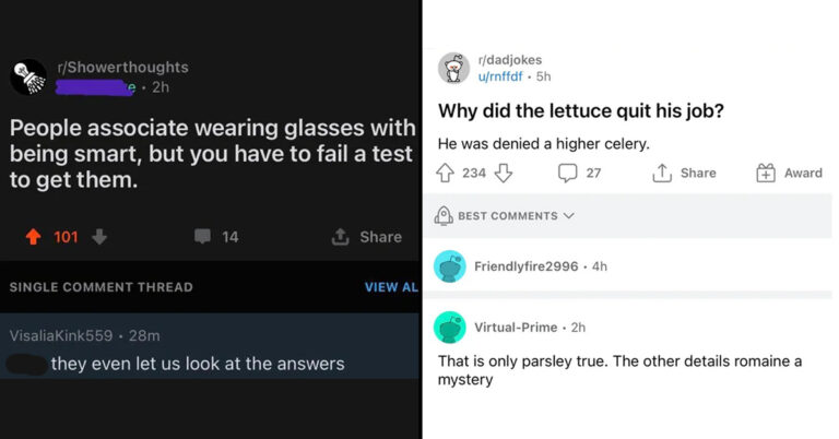 Sometimes The Funnier Joke Is In The Comments (25 Pics)