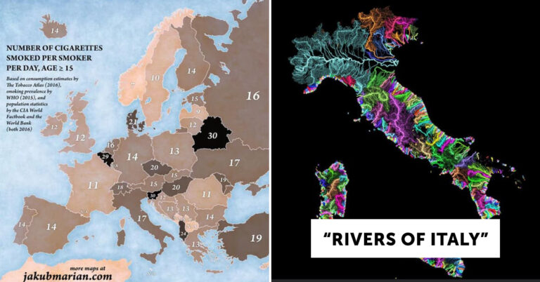 This Online Group Is Where Great Mapmakers Go To Flex (25 Interesting Maps)