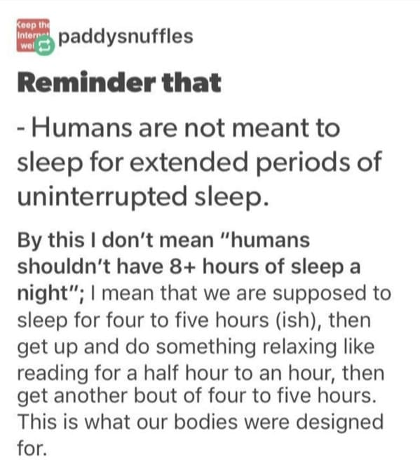 Sleep Deprived on Tumblr