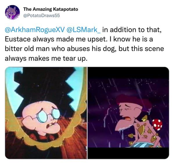 People Are Sharing Cartoon Characters They Felt Unreasonably Bad For As A Kid (35 Tweets) - Jarastyle