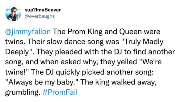 Hilariously-Painful ‘Prom Fail’ Moments People Shared For Jimmy Fallon’s Challenge (35 Tweets) - Jarastyle