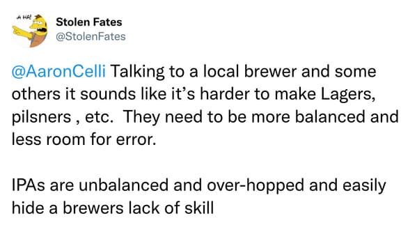 Hilariously Bitter Debate Over IPAs Ruffles Beer Lovers Feathers On Twitter (20 Tweets) - Jarastyle