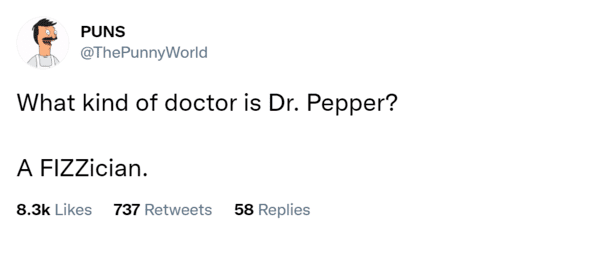 food puns - dr pepper