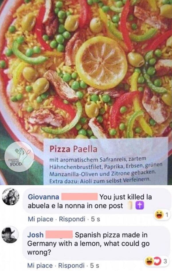 italian comments