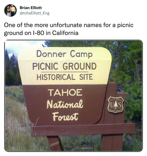 donner lake california named after