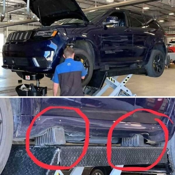 mechanic fails idiot at work