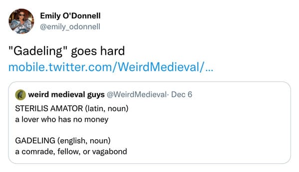 medieval words