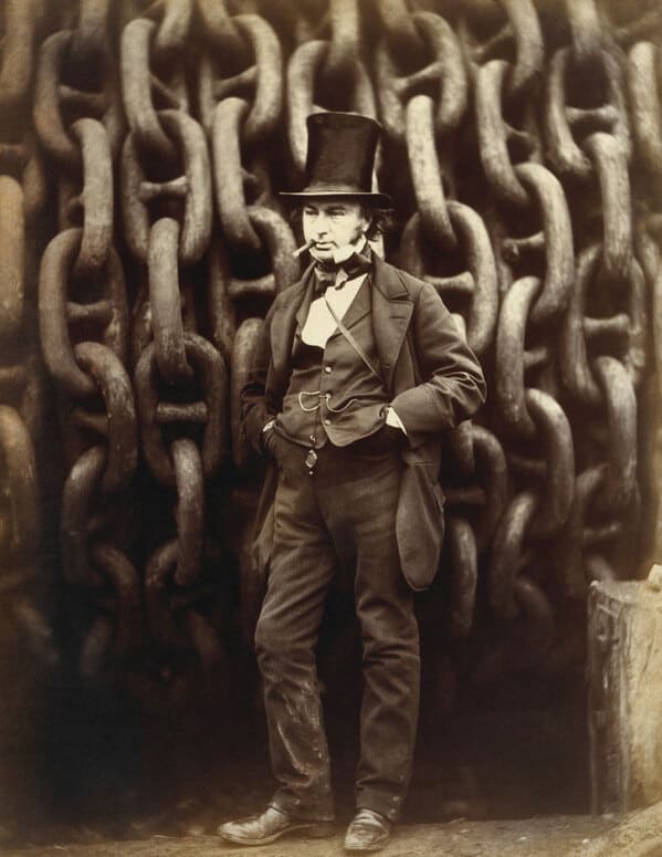 rare photographs of historical figures Isambard Kingdom Brunel