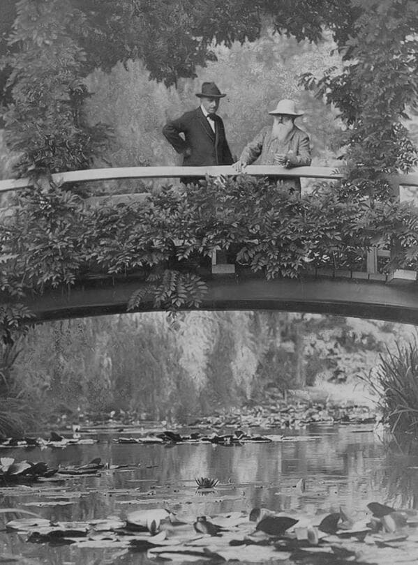 rare photographs of historical figures claude monet