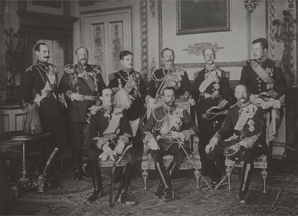 rare photographs of historical figures the nine sovereigns