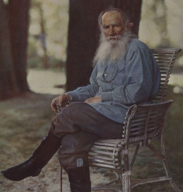 rare photographs of historical figures lev tolstoy