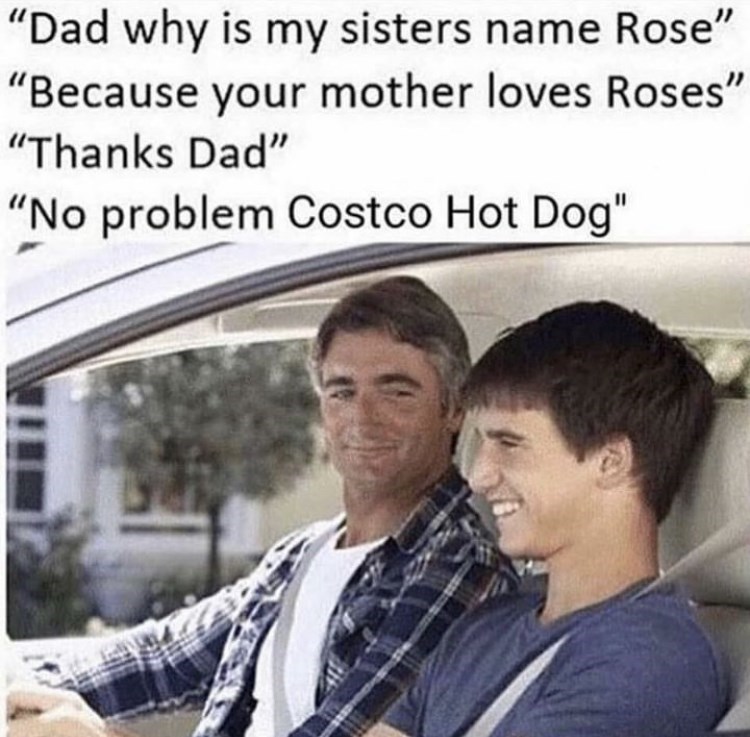 costco meme - costco hot dog