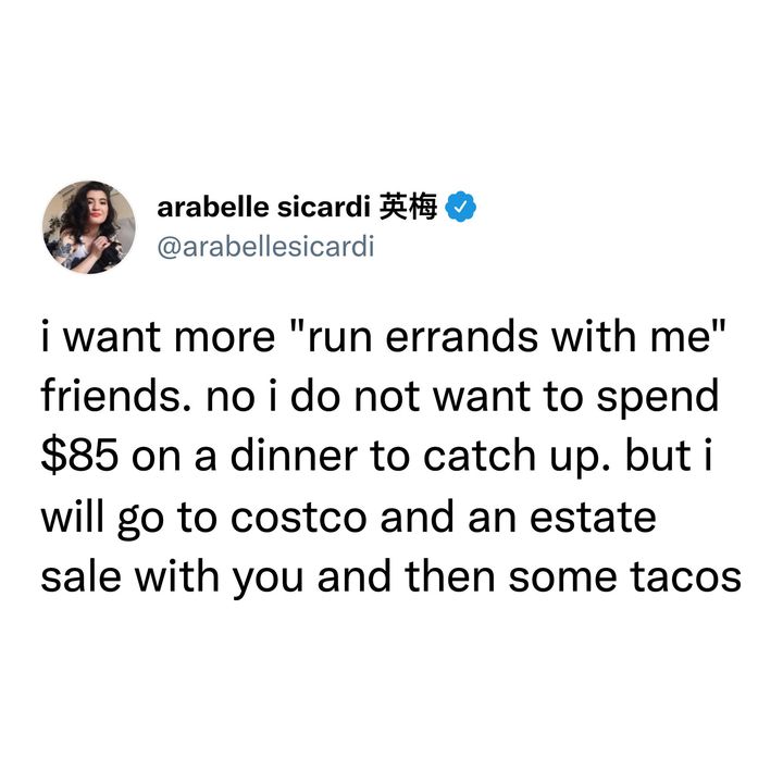 costco tweet- run errands with me