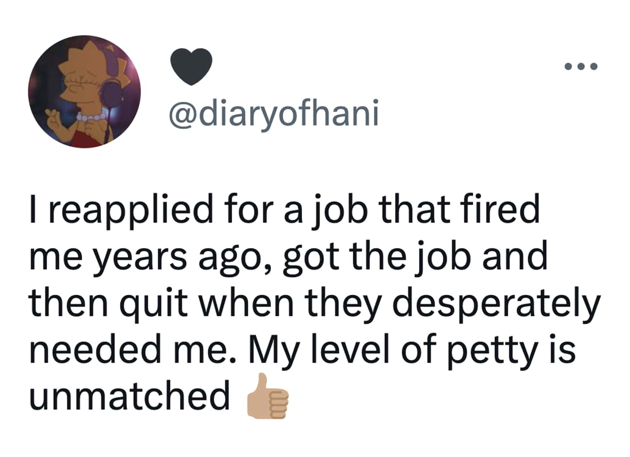 oversharing twitter - reapplied for job that fired me