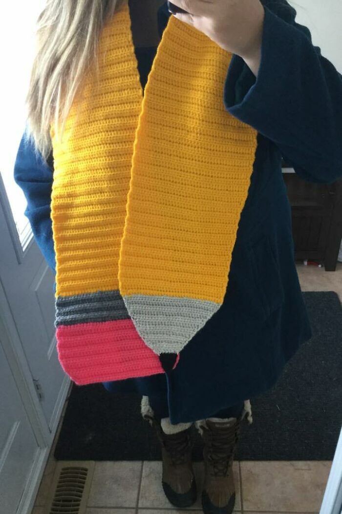 wholesome parent - pencil scarf 