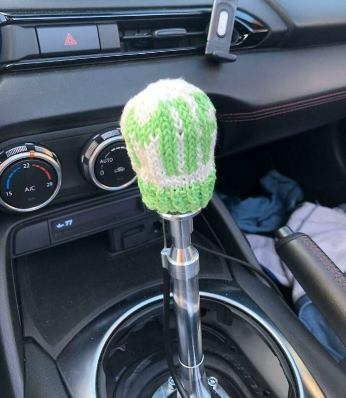 wholesome parent - cactus gear shift sweater