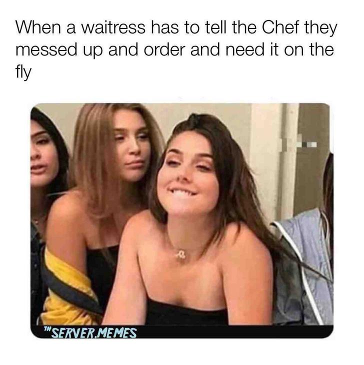 meme del server - chiedere allo chef l'ordine al volo