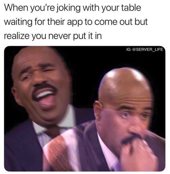 40+ Funny Server Memes For Any Restaurant Worker Who Has Ever Cried In A  Walk-In Freezer (July 24, 2023)