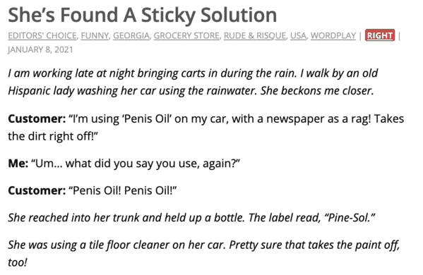customer is always wrong - stick solution