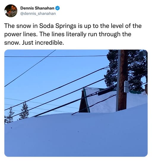 california snow pictures