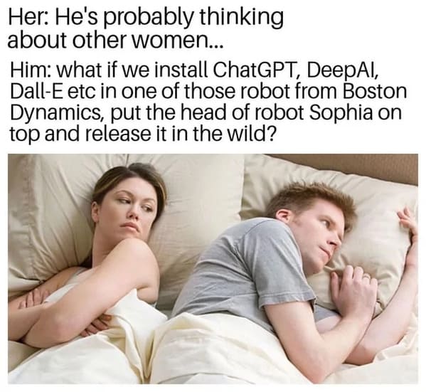 chatGPT meme - he's probably thinking