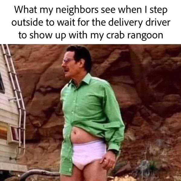 crab rangoon memes - walter white breaking bad