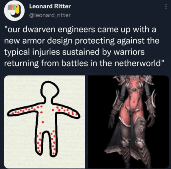 funny dnd meme - dwarven armor