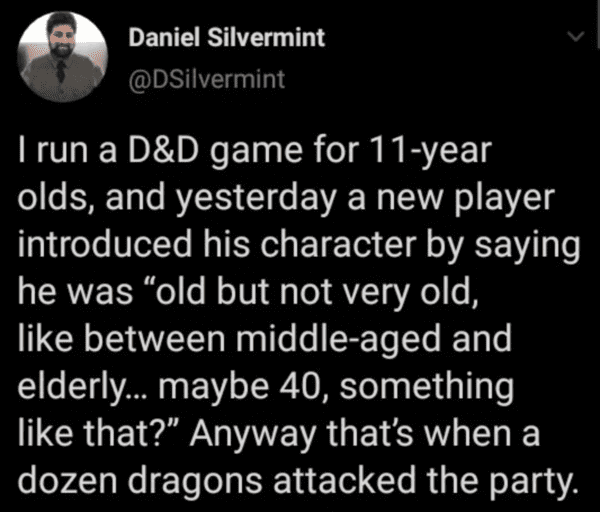 funny dnd meme - d&d game for 11-year-olds
