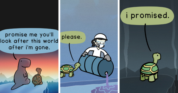 environmental comic strips