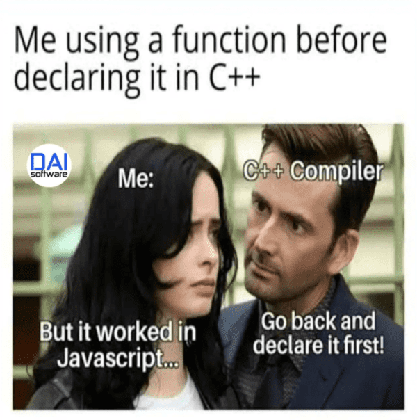 tech meme - but it worked in javascript