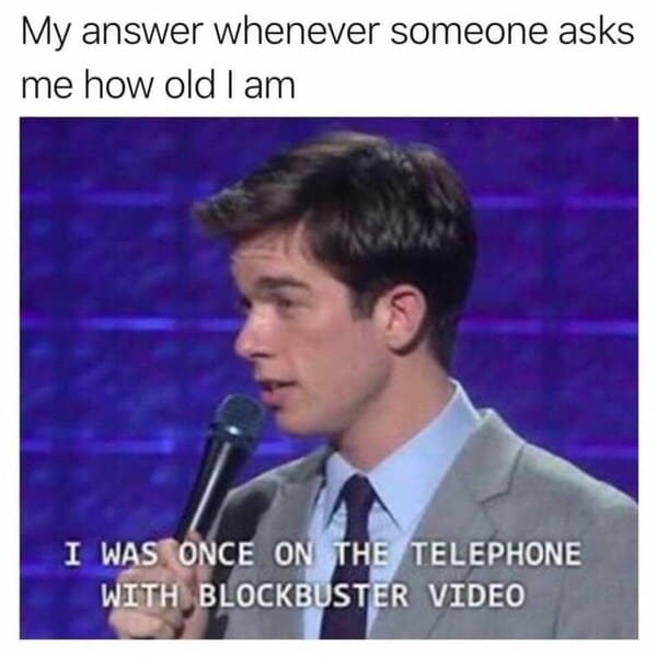 gen x memes - blockbuster