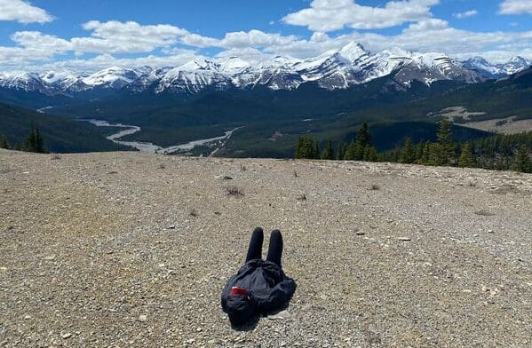 glitch in the matrix images - This Pic Of My Girlfriend Lying Down After A Hike Looks Photoshopped. She Looks Like A Sticker