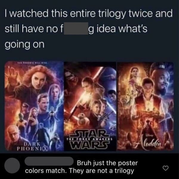 missed the joke meme - movie posters
