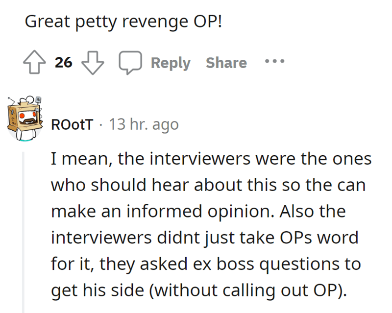 employee gets petty revenge - comment 5