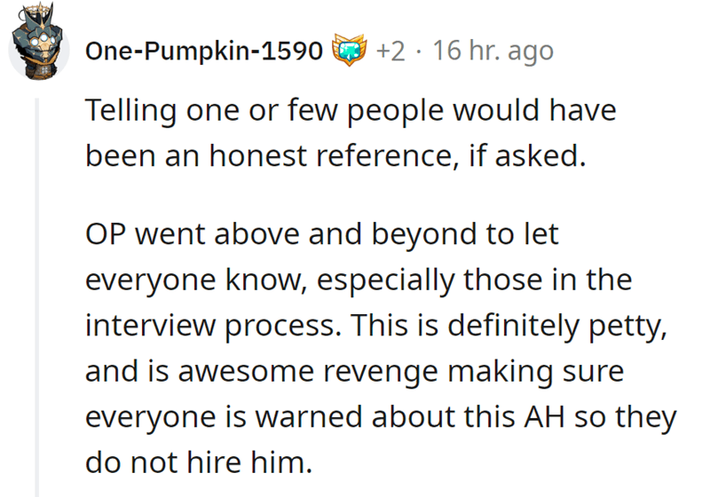employee gets petty revenge - comment 7