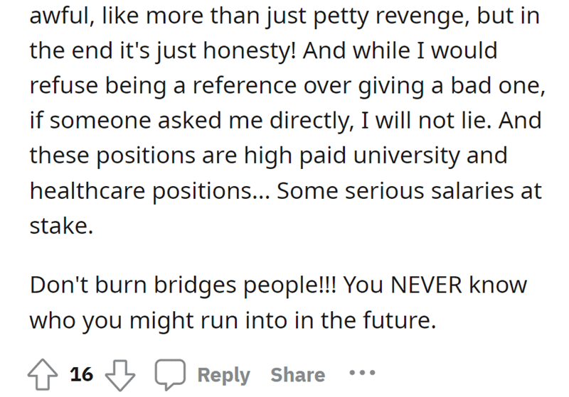 employee gets petty revenge - comment 8