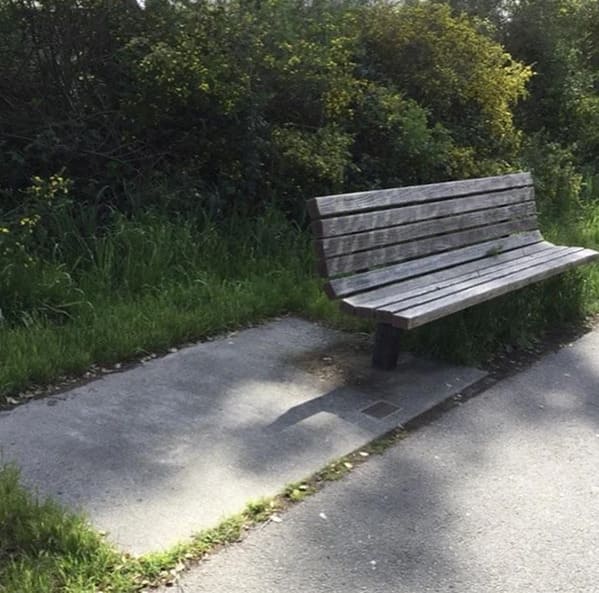 not my job - misplaced bench