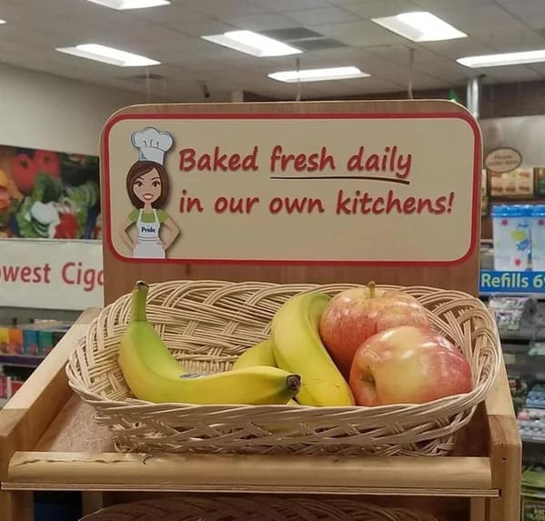 not my job - Fresh Baked Produce